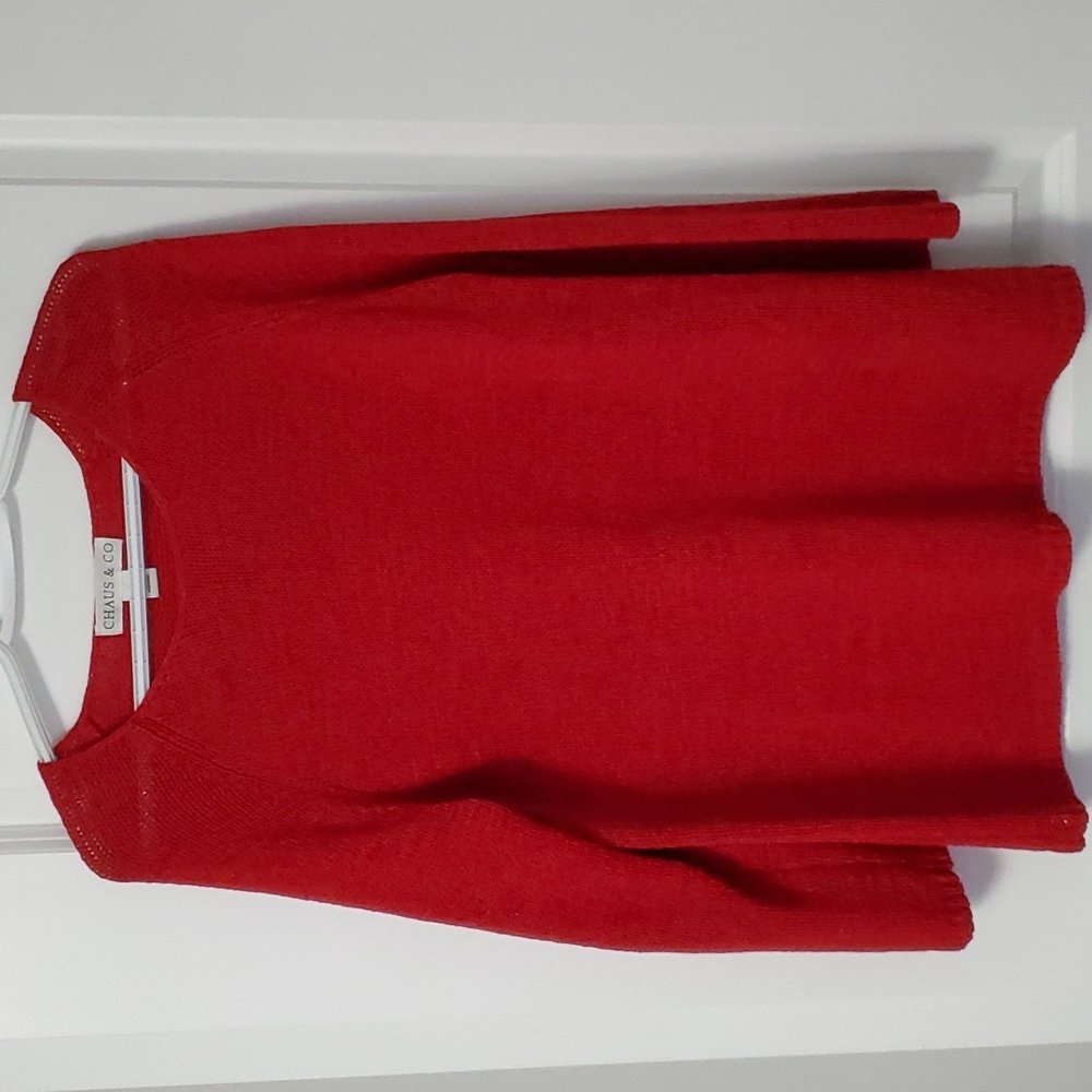 Chaus & Co red sweater